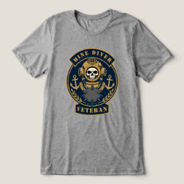 Mindivers veteran undervattensoperationer t shirt