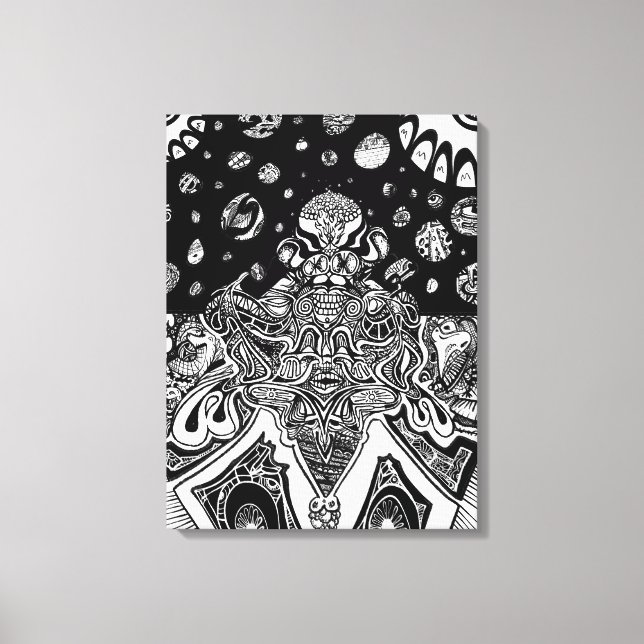 Mindmelt Phrame Canvastryck (Framsida)