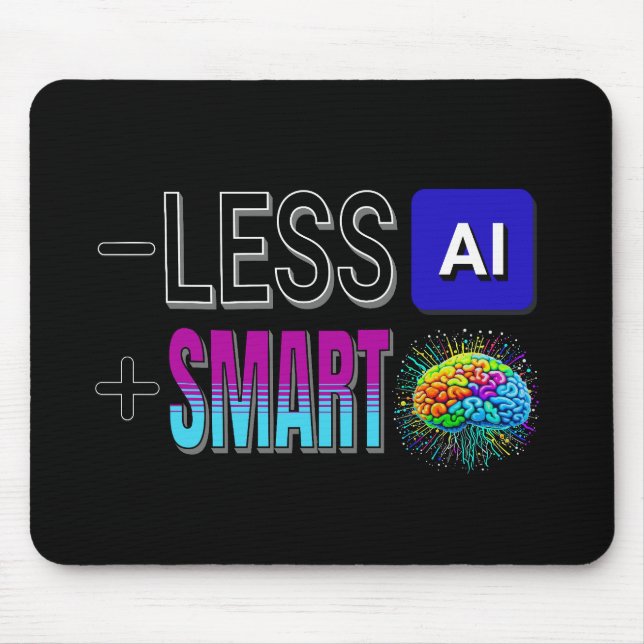 MINDRE AI MER SMART BRAINS! MUSMATTA (Framsidan)