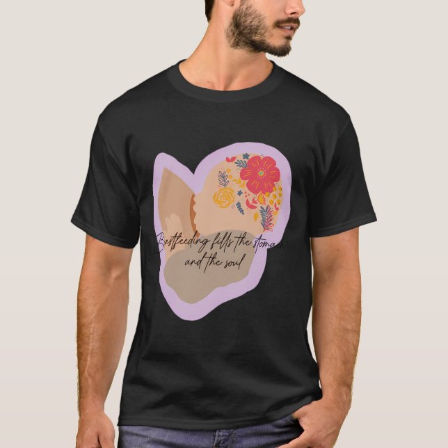 Mindre amning t shirt (Framsida)