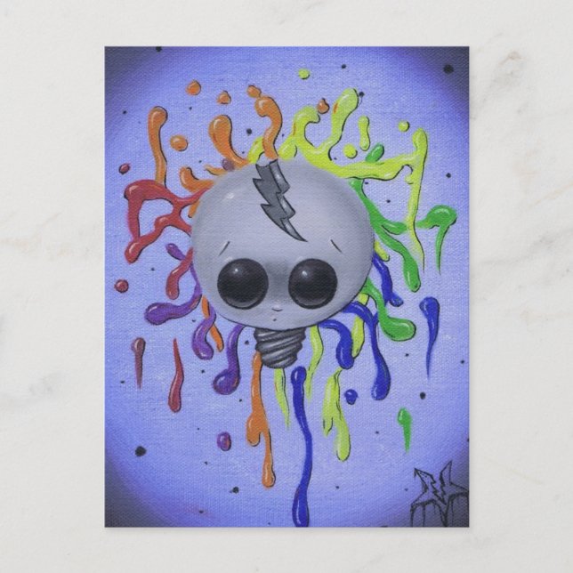 mindre än 40 watt vykort (Framsida)