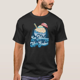 Mindre än måndagar fler söndagar förfaller måndaga t shirt