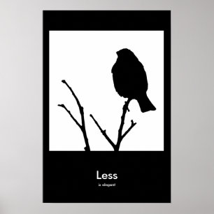 Mindre är elegantt poster