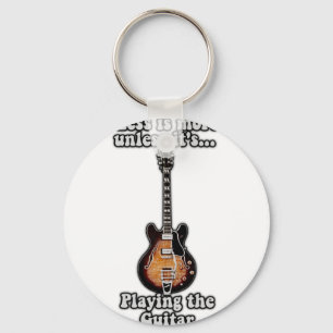 Mindre är mer om det inte spelar gitarren. nyckelring