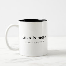 Mindre är mer typografi