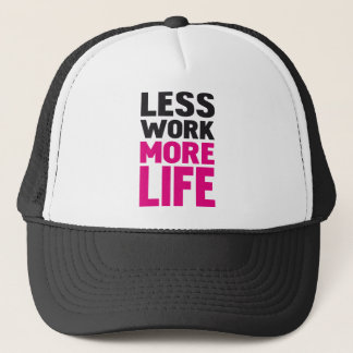 Mindre arbete mer liv keps