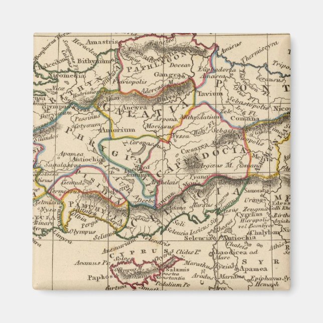 Mindre Asien Magnet (Framsidan)