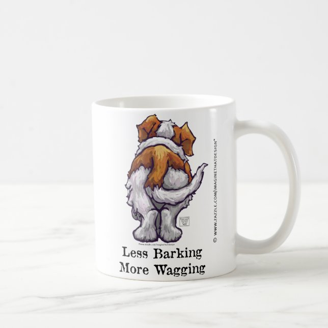 Mindre barkning, mer vaghet kaffemugg (Höger)