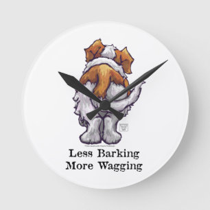 Mindre barkning, mer vaghet rund klocka