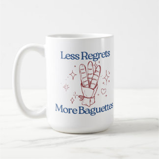 Mindre beklagar att det finns fler baguettes-Frans Kaffemugg