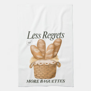 Mindre beklagar att det finns fler baguettes-Frans Kökshandduk