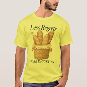 Mindre beklagar att det finns fler baguettes-Frans T Shirt