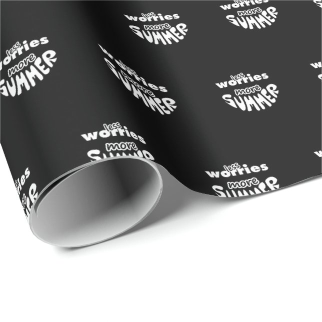 Mindre bekymmer Mer sommar Presentpapper (Rullad Hörn)