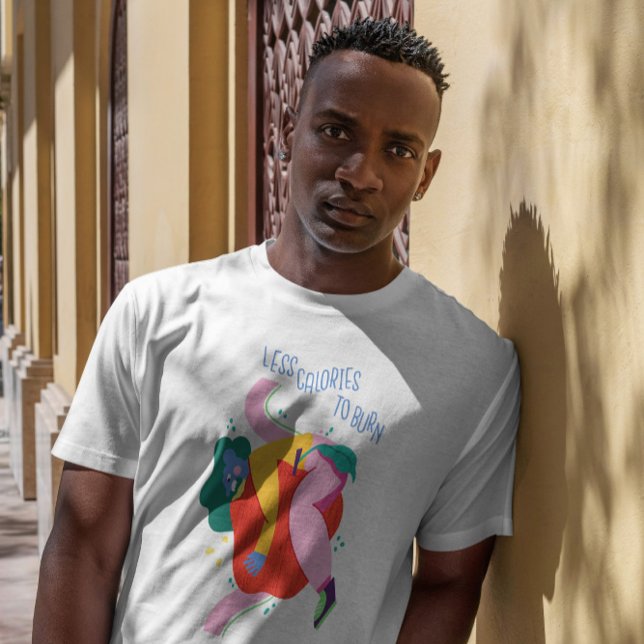 Mindre Calories Vegan T Shirt (Skapare uppladdad)