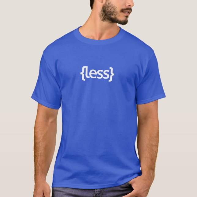 Mindre CSS-T-tröja T Shirt (Framsida)