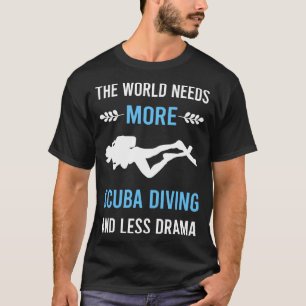 Mindre Drama Dyka Diver T Shirt