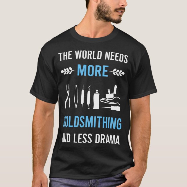 Mindre Drama Guldsmide Guldsmide T Shirt (Framsida)