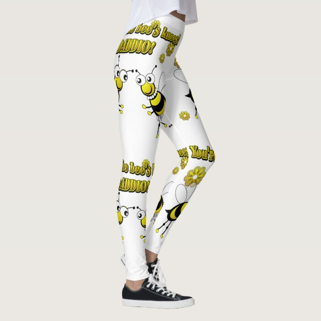 Mindre du är Bes Knees Daddio Dancing Bes Leggings (Höger)