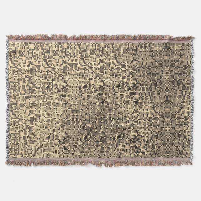 Mindre grumliga kvadrater eller plattor, beige ell filt (Framsidan)