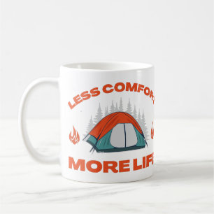 MINDRE KOMFORT MER LIVSKAMP resa Kaffemugg
