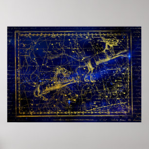 mindre konstellation poster