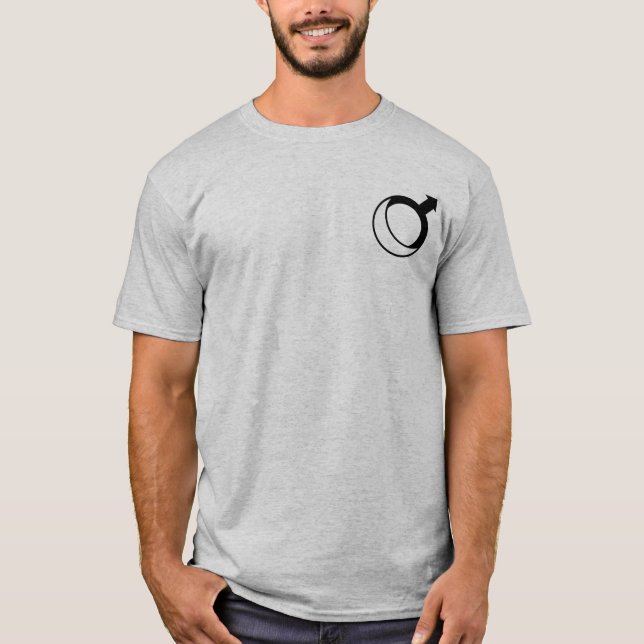 (Mindre) måneman, T-shirt (Framsida)