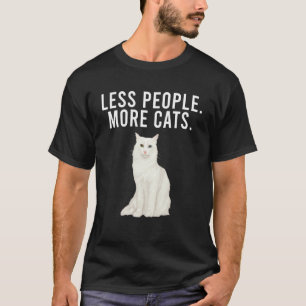 Mindre människor fler än turkiska angora t shirt