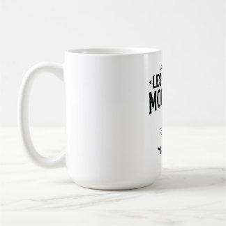 Mindre Människor Fler Katter Vintage Sarktastisk K Kaffemugg