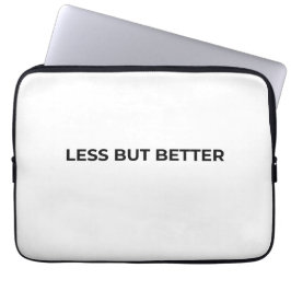 Mindre Men Bättre Minimalistisk Professionell Laptop Fodral