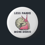 Mindre Panic More Disco Funny Dance Älskare Dancin Knapp<br><div class="desc">Mindre Panic More Disco Funny Dance Älskare Dancing</div>