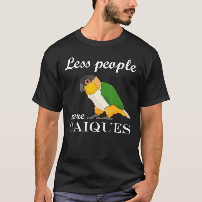 Mindre People Parrot White-Belllied Caique T Shirt (Framsida)