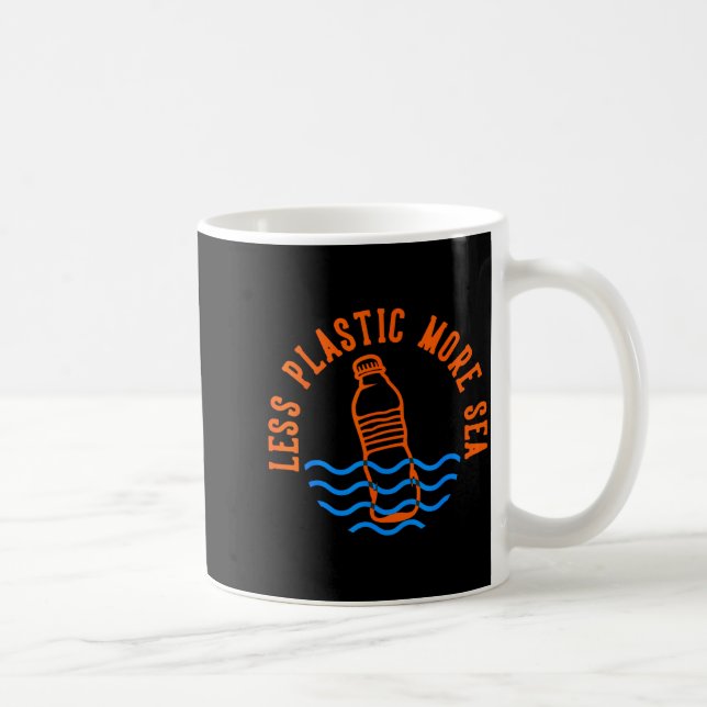 Mindre Plast Mer Hav  Kaffemugg (Höger)