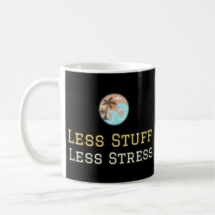 Mindre Saker Stressar mindre minimalismism Declutt Kaffemugg