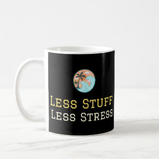 Mindre Saker Stressar mindre minimalismism Declutt Kaffemugg