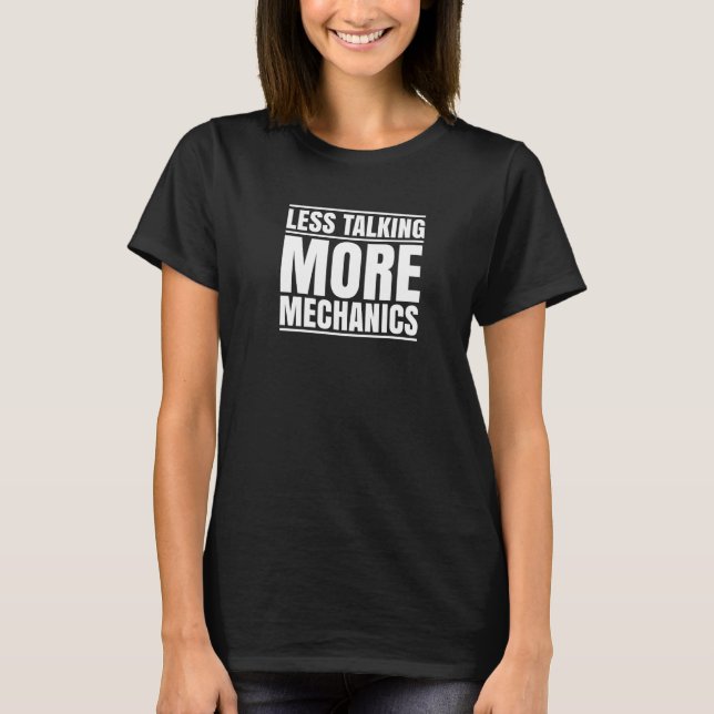 Mindre samtalsmekanism t shirt (Framsida)