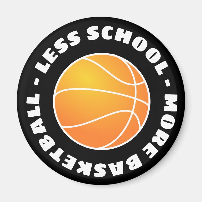 Mindre skolans fler basket magnet (Framsidan)