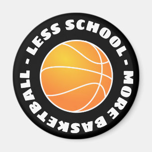 Mindre skolans fler basketboll magnet