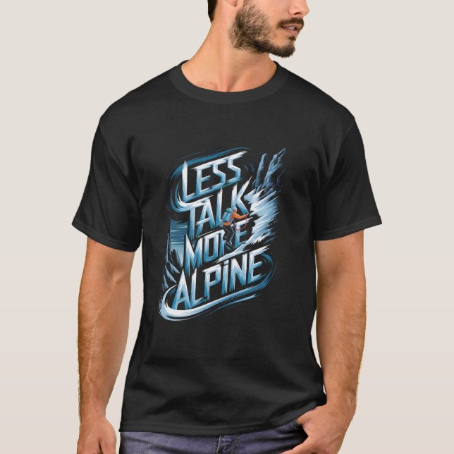 Mindre Snack Mer Alpin T Shirt (Framsida)