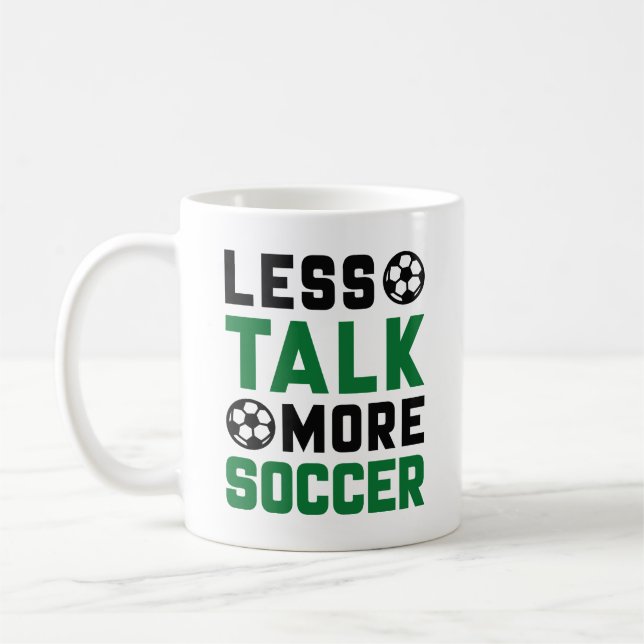 Mindre snack mer än fotboll kaffemugg (Vänster)