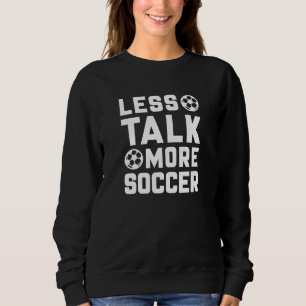 Mindre snack mer än fotboll t shirt