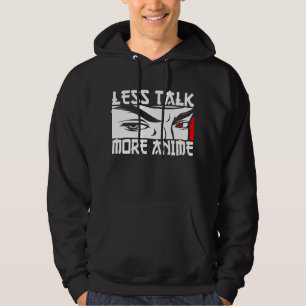 Mindre Snack Mer Anime - Rolig Anime Hoodie
