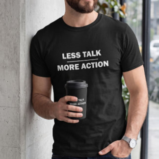 Mindre Snack Mer Handling Herr Svart T-Shirt