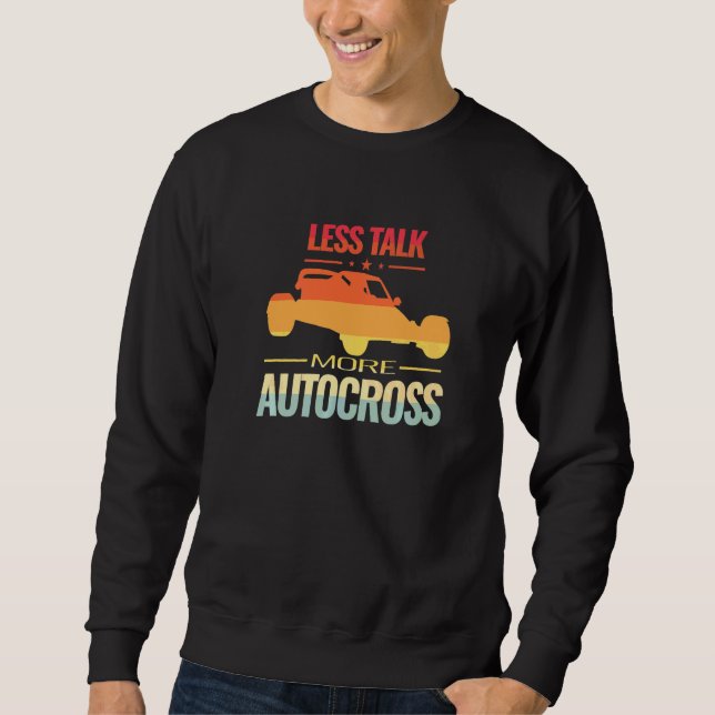 Mindre Snack Retro Oval Racing Car Racing Ingenjör Lång Ärmad Tröja (Framsida)