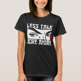 Mindre sno mer anime - roligt Anime T Shirt