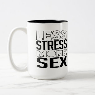 Mindre Stress Två-Tonad Mugg