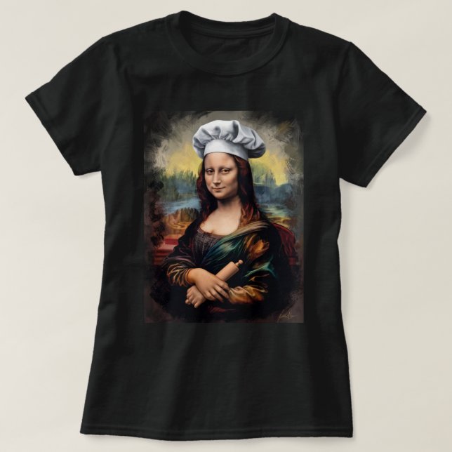 Mindre talande mer kokning t shirt (Design framsida)