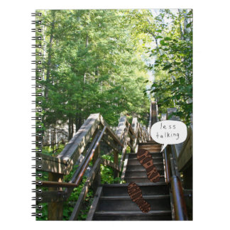 Mindre talande Trappor-dator Anteckningsbok