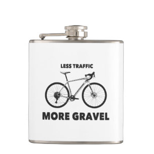 Mindre trafik mer Gravel Fickplunta