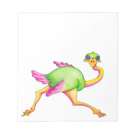 Mindre vanlig struts anteckningsblock