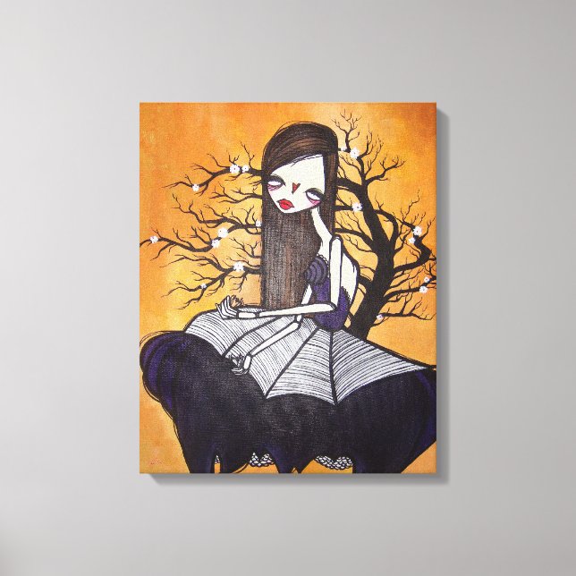 "Mindre vanligt nonsens" Wrapped Canvas, 16 x 20 Canvastryck (Framsida)